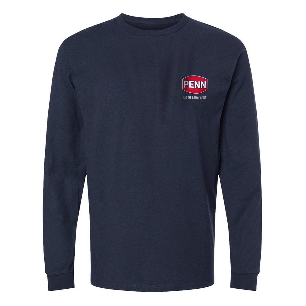 Penn Long Sleeve T-Shirt Navy - XXL