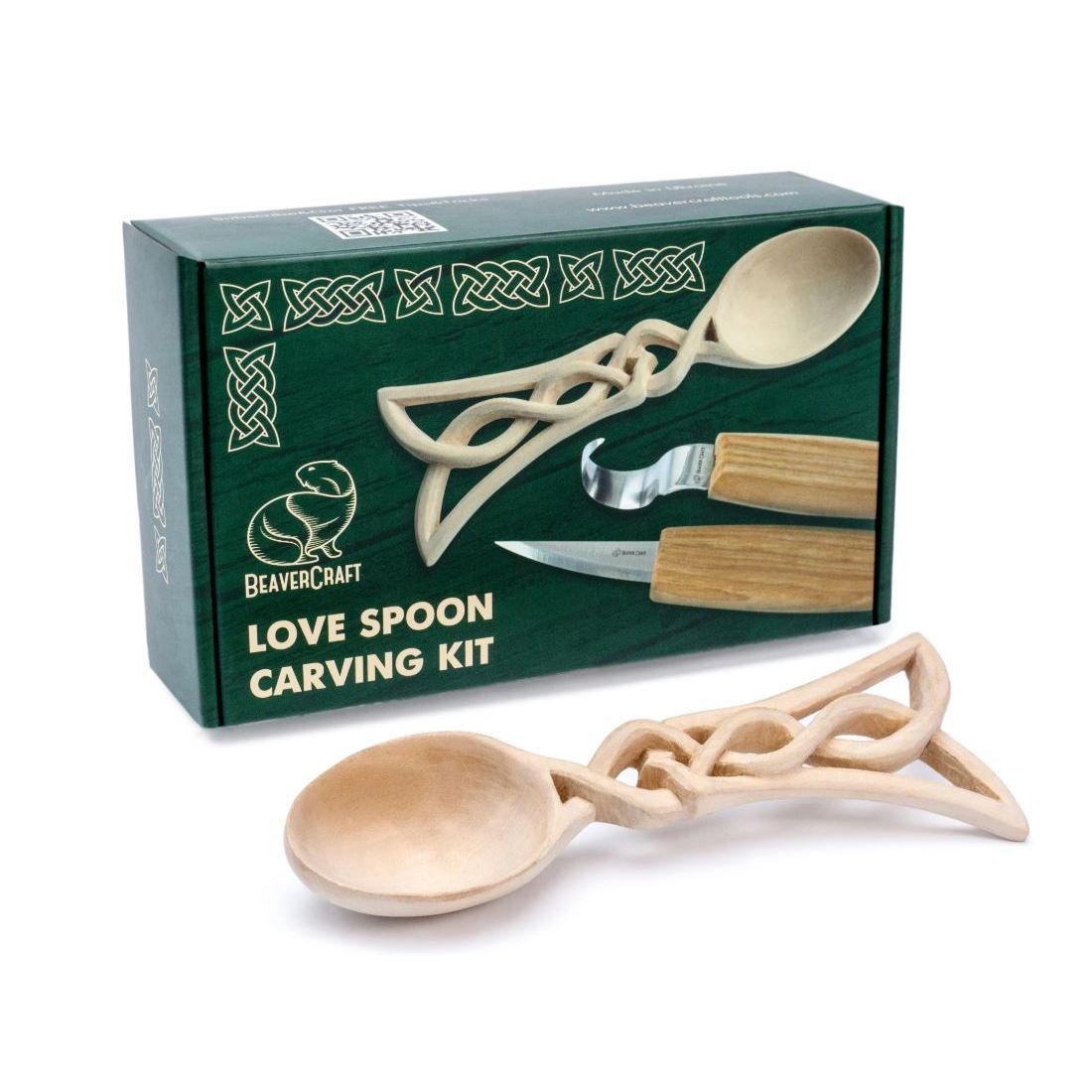 BeaverCraft Celtic Spoon Carving Kit